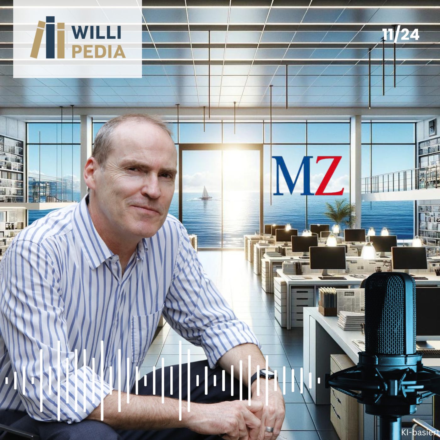 Podcast Thumbnail MZ NewsTalk November 2024 mit Ciro Krauthausen