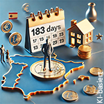 Illustration 183-Tage-Regel in Spanien