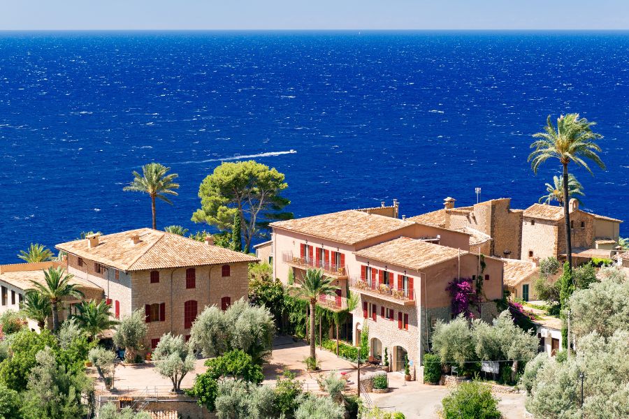 Mallorca-Finca mit Blick aufs Meer